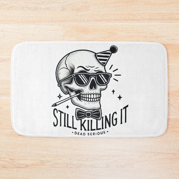 Item preview, Still Killing It - Funny Skull designed and sold by Blink Art Studio.