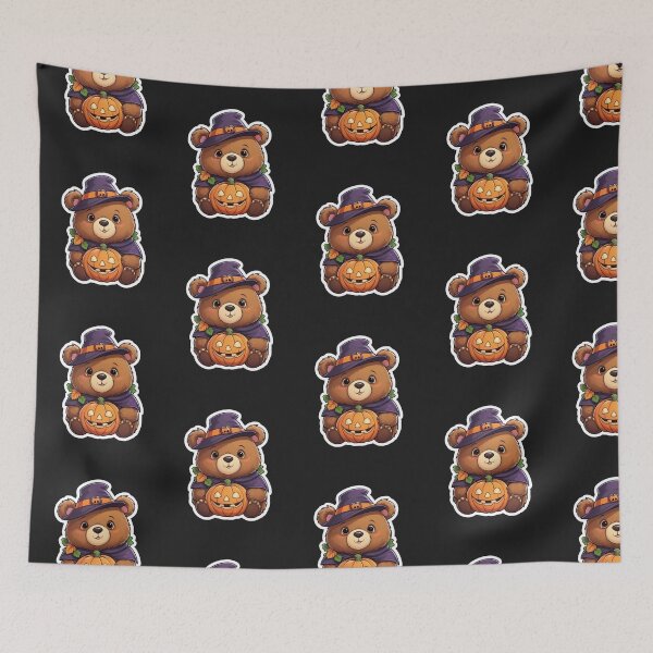 Item preview, Halloween Cartoon Bear designed and sold by Krieghorn.