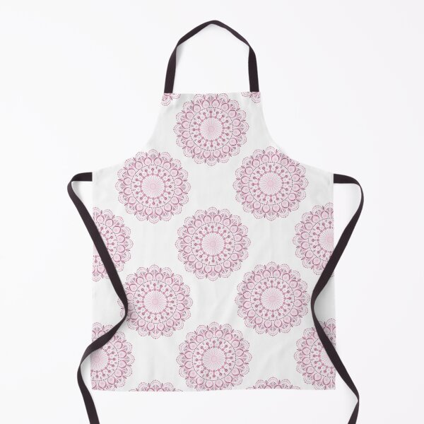 Item preview, Dusky Rose Confetti Lace Polka Dots Mandala designed and sold by Triplicate Limited.