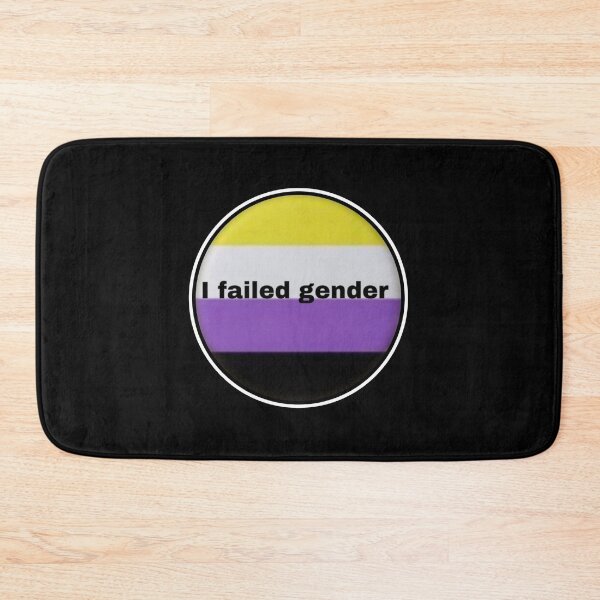 Item preview, I failed gender - non binary transgender by Red Sirio  designed and sold by Red Siri0 Art.