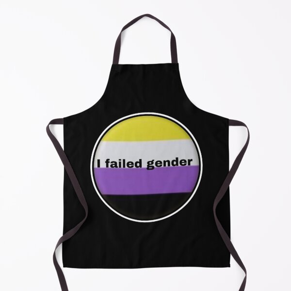 Item preview, I failed gender - non binary transgender by Red Sirio designed and sold by Red Siri0 Art.