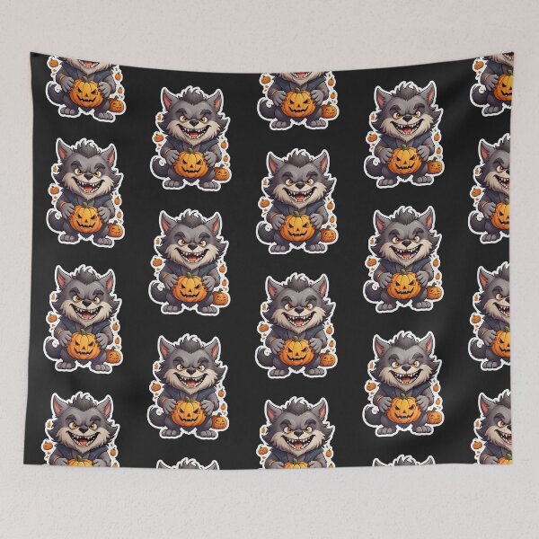Item preview, Halloween Cartoon Werewolf designed and sold by Krieghorn.