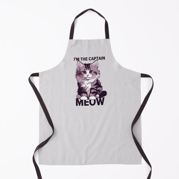 Item preview, I'm the captain meow  designed and sold by portrait4you.