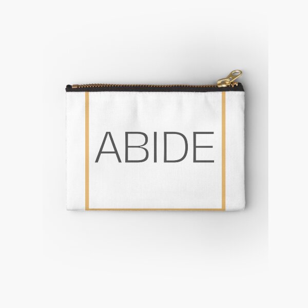 Item preview, Abide Sticker designed and sold by ACDrennan.