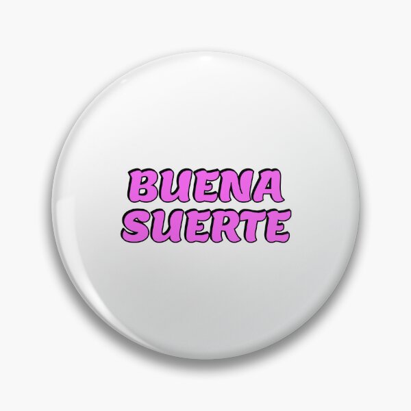 Item preview, buena suerte designed and sold by Inspirationmotivation.