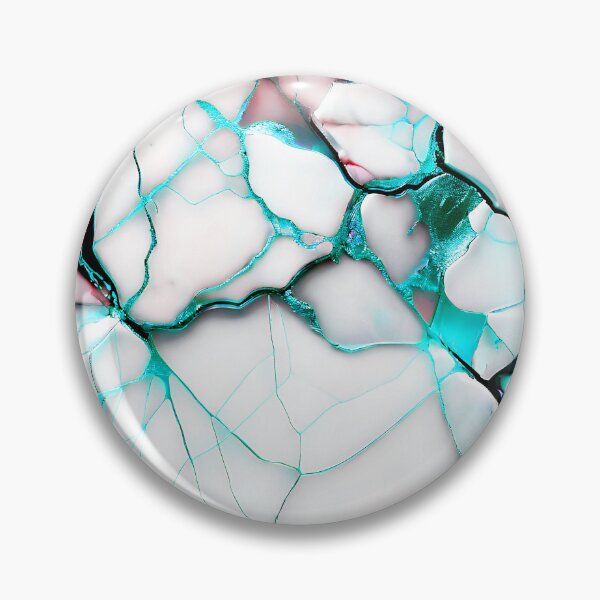 Item preview, Abstract Marble IMAGE PRINT ONLY (not real Marble) White Pink Cyan designed and sold by Beachy.