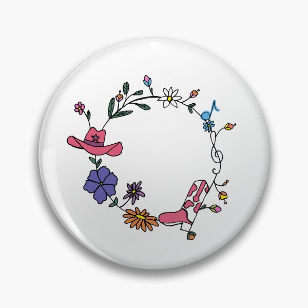 Item preview, Cowboy Flower Wreath designed and sold by PaigeCreate.