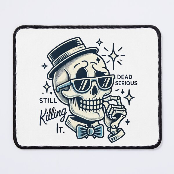 Item preview, Still Killing It - Funny Skull designed and sold by Blink Art Studio.