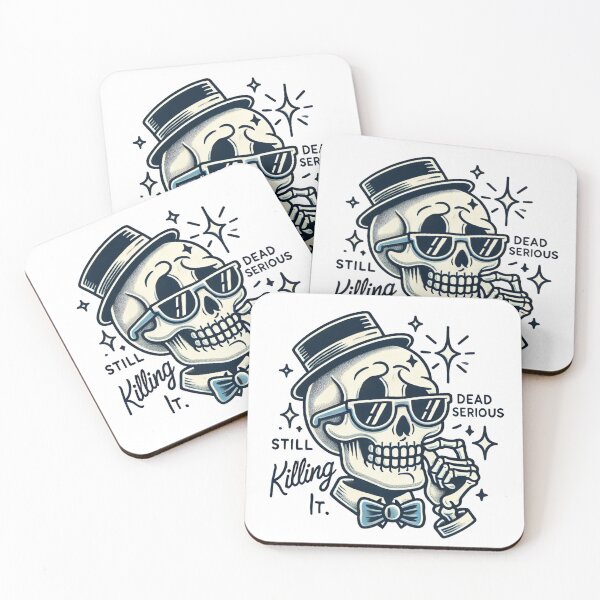 Item preview, Still Killing It - Funny Skull designed and sold by Blink Art Studio.