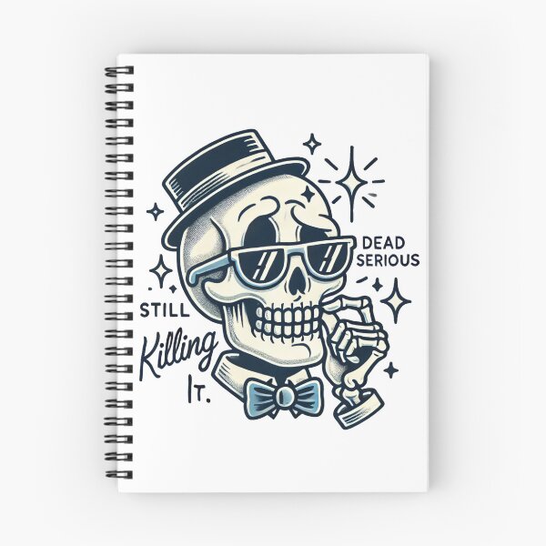 Item preview, Still Killing It - Funny Skull designed and sold by Blink Art Studio.