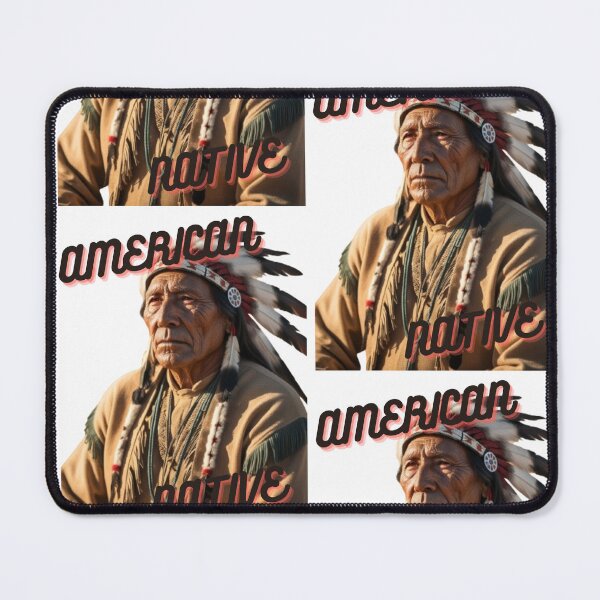 Item preview, indian chief, of an ancient North American Indian tribe designed and sold by roos-print.
