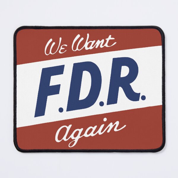 Item preview, The FDR (1940 US Election campaign button reproduction)  designed and sold by franklinprintco.