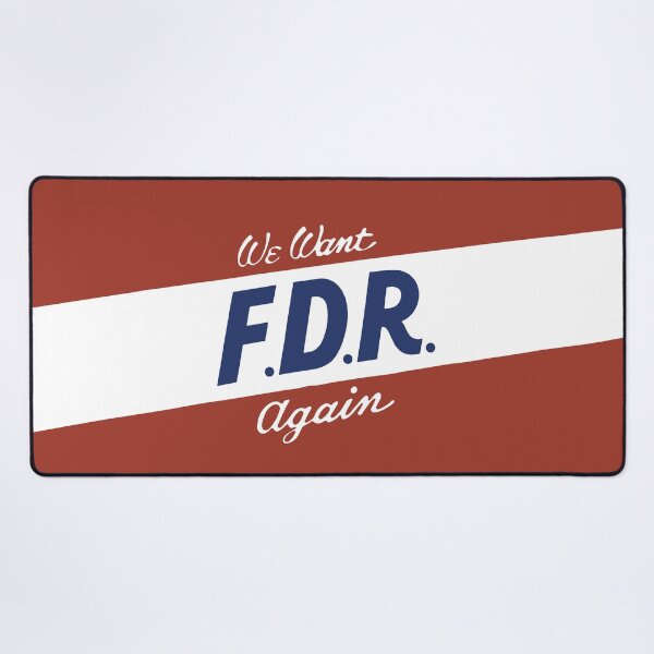Item preview, The FDR (1940 US Election campaign button reproduction) designed and sold by franklinprintco.