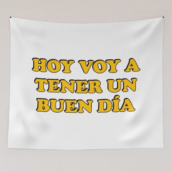 Item preview, Hoy Voy A Tener Un Buen Dia - Spanish motivational   designed and sold by Inspirationmotivation.