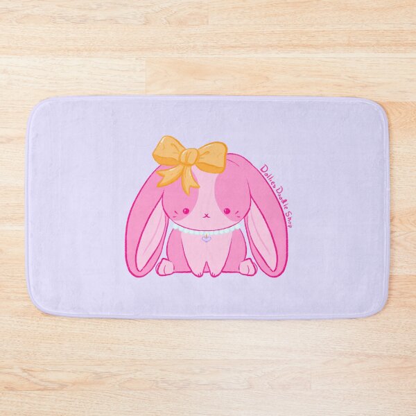 Item preview, Pretty in pink bunny designed and sold by DollieDoodleShop.
