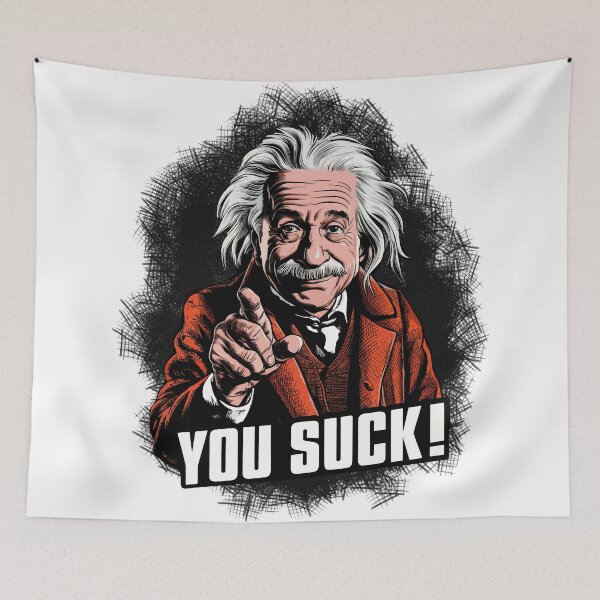 Item preview, Einstein's Tough Love designed and sold by necakaranfil.