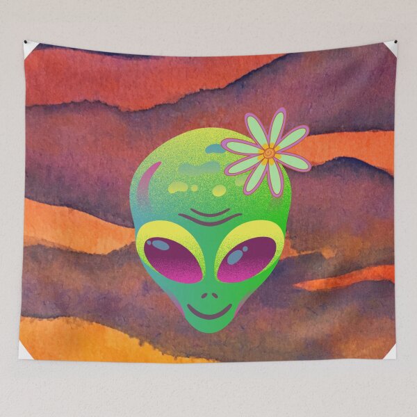 Item preview, Psychedelic alien mars planet designed and sold by martin max.