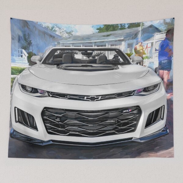 Item preview, 2023 White Chevrolet Camaro ZL1 Convertible X116 designed and sold by RichFrancoCars.