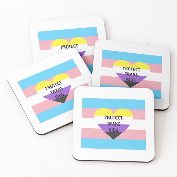 Item preview, Protect trans kids - non binary transgender by Red Sirio  designed and sold by Red Siri0 Art.