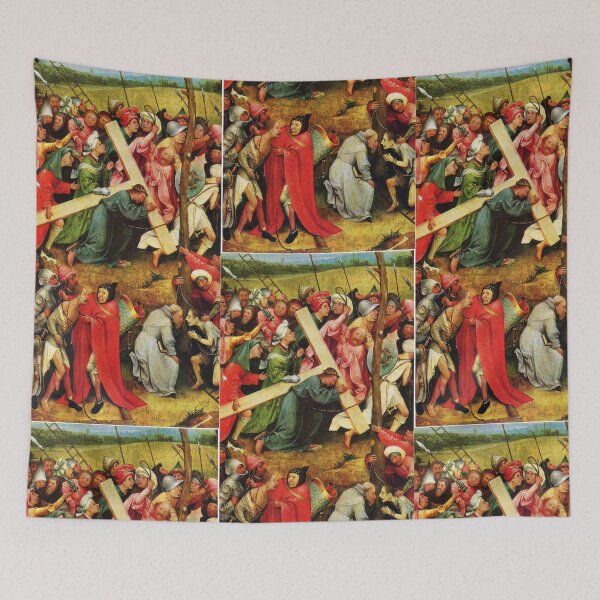 Item preview, christ carrying the  cross  hieronymus bosch designed and sold by TeeARTHY.
