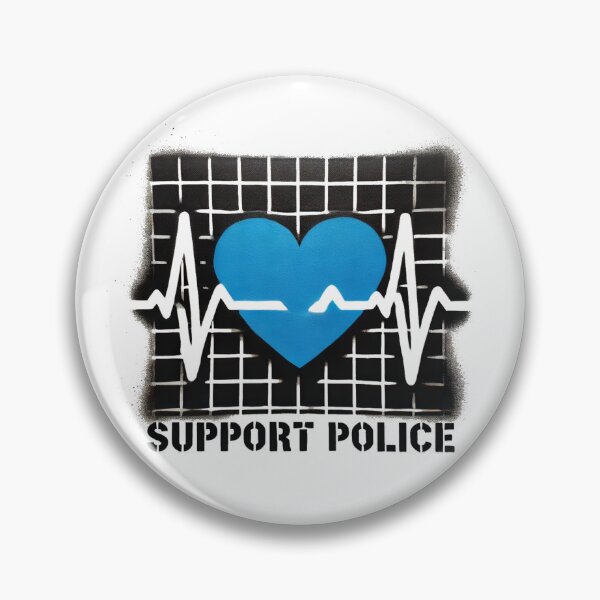Item preview, Support Police designed and sold by Blink Art Studio.