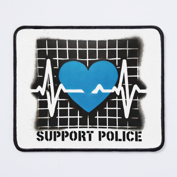 Item preview, Support Police designed and sold by Blink Art Studio.