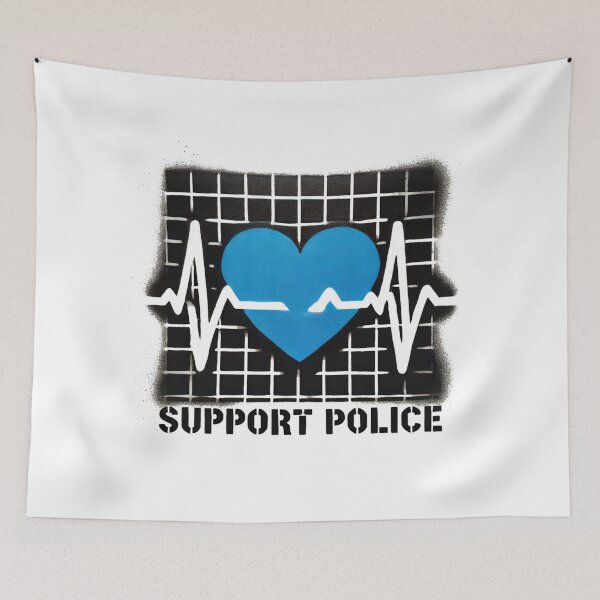 Item preview, Support Police designed and sold by Blink Art Studio.