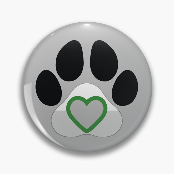 Artikelvorschau, Pride Dog Paw: Demiromantischer Stolz entworfen und verkauft von SkyBlueArts.