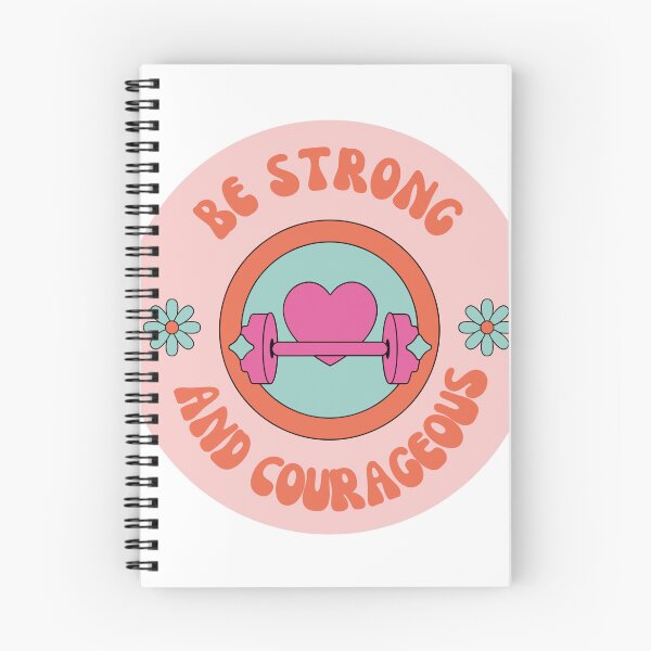 Item preview, Be Strong and Courageous Bible Verse Quote Sticker designed and sold by ACDrennan.