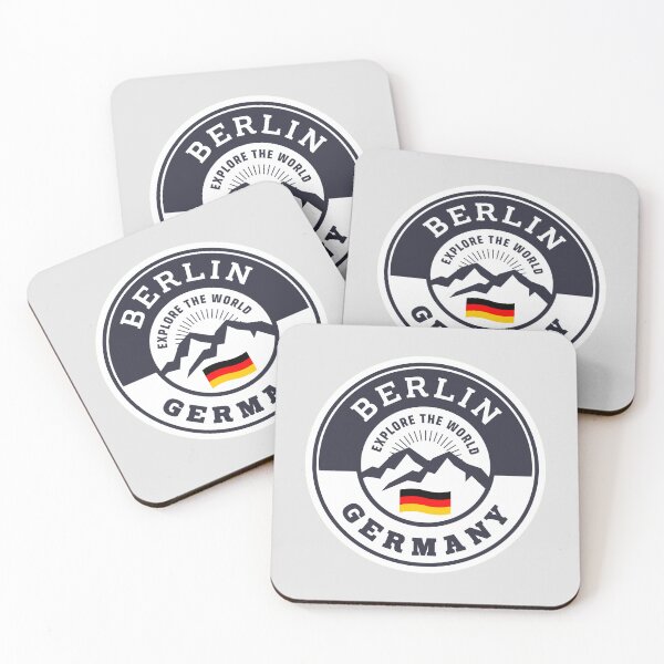 Item preview, Berlin Germany Black and White Crest designed and sold by World Designs.