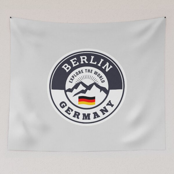 Item preview, Berlin Germany Black and White Crest designed and sold by World Designs.
