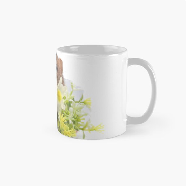 Item preview, Floral dumbo rat designed and sold by tinypawsart.