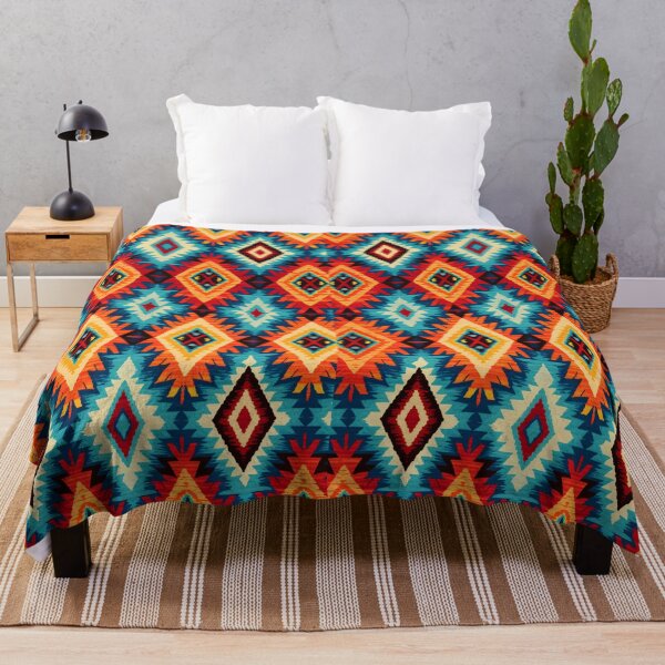 Item preview, Turkish Kilim Print designed and sold by Myra365Art.