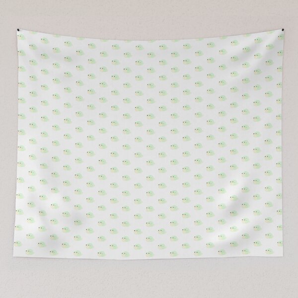 Item preview, Green Macaron Snail designed and sold by BubbleFluffCo.