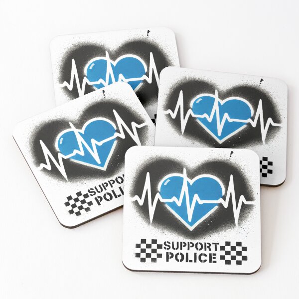 Item preview, Support Police designed and sold by Blink Art Studio.
