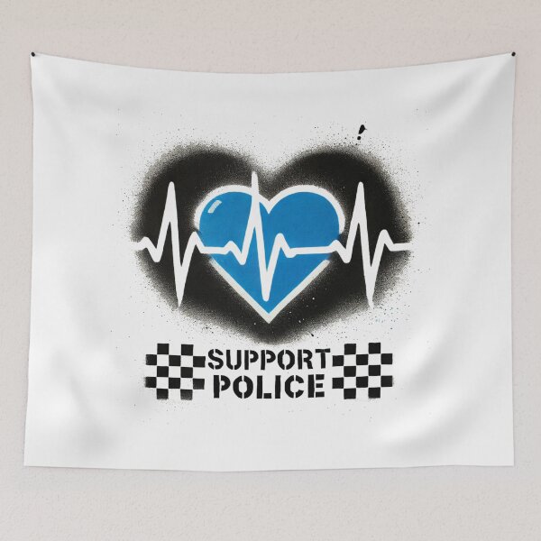 Item preview, Support Police designed and sold by Blink Art Studio.