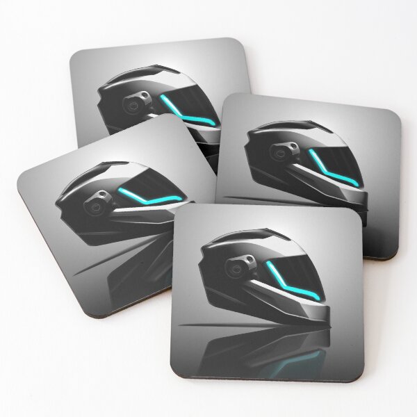 Item preview, Futuristic Racing Helmet Men/Women designed and sold by ChartifyTees.