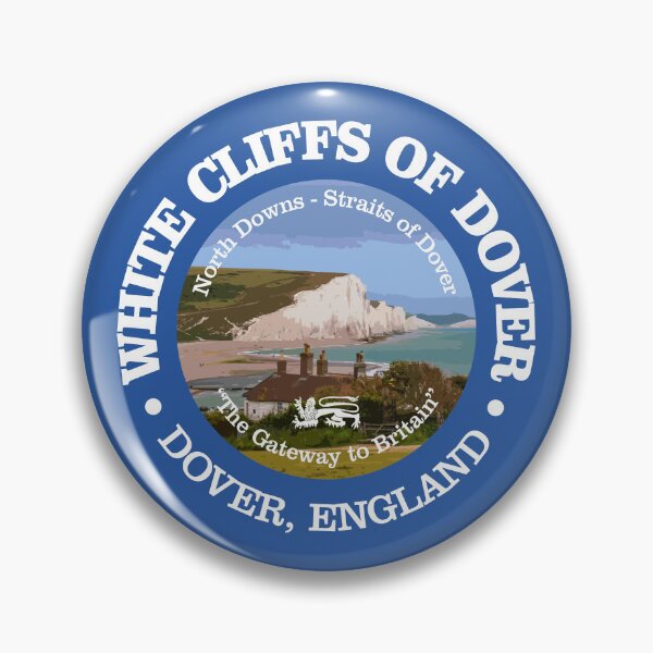 Item preview, White Cliffs of Dover (rd) designed and sold by curranmorgan.
