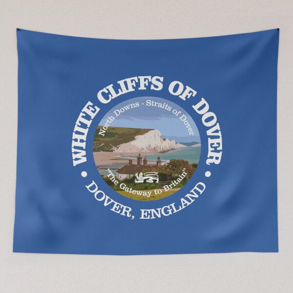 Item preview, White Cliffs of Dover (rd) designed and sold by curranmorgan.