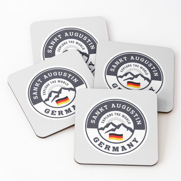 Item preview, Sankt Augustin Germany Black and White Crest designed and sold by World Designs.