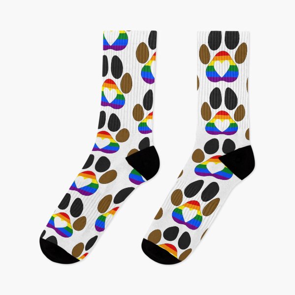 Item preview, Pride Dog Paw: Philadelphia Pride designed and sold by SkyBlueArts.