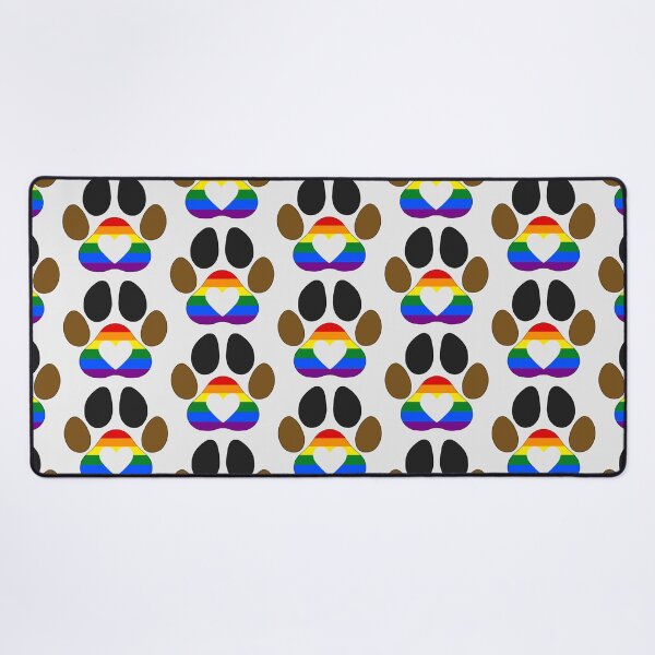 Item preview, Pride Dog Paw: Philadelphia Pride designed and sold by SkyBlueArts.