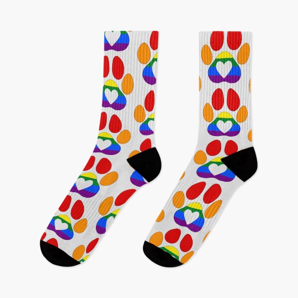 Item preview, Pride Dog Paw: Gay Pride designed and sold by SkyBlueArts.