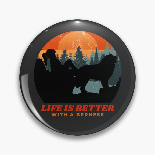 Item preview, Life Is Better With A Bernese Dog Mom Gift designed and sold by Guarddogdrive.