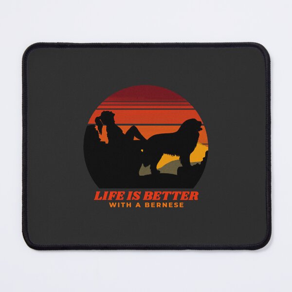 Item preview, Life Is Better With A Bernese Dog Mom Gift designed and sold by Guarddogdrive.