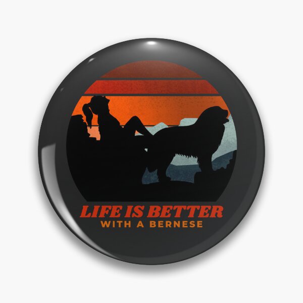 Item preview, Life Is Better With A Bernese Dog Mom Gift designed and sold by Guarddogdrive.
