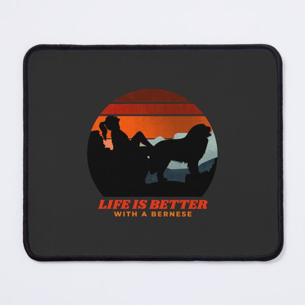 Item preview, Life Is Better With A Bernese Dog Mom Gift designed and sold by Guarddogdrive.