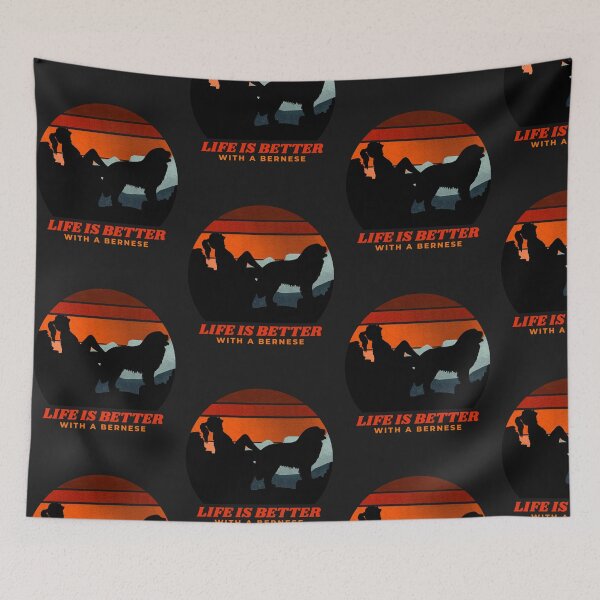 Item preview, Life Is Better With A Bernese Dog Mom Gift designed and sold by Guarddogdrive.