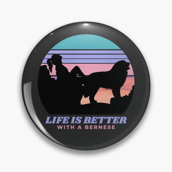 Item preview, Life Is Better With A Bernese Dog Mom Gift designed and sold by Guarddogdrive.
