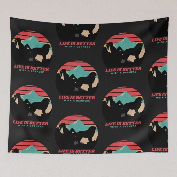 Item preview, Life Is Better With A Bernese Dog Mom Gift designed and sold by Guarddogdrive.